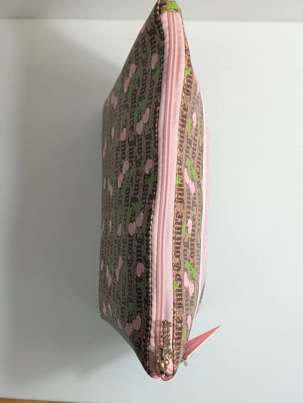 Juicy Couture Logo Cherry Cosmetic Bag & Travel Bottle